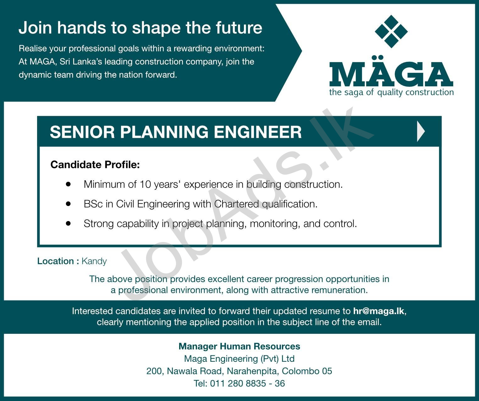 Company banner