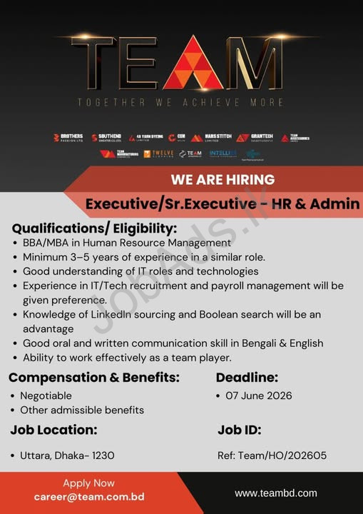Company banner