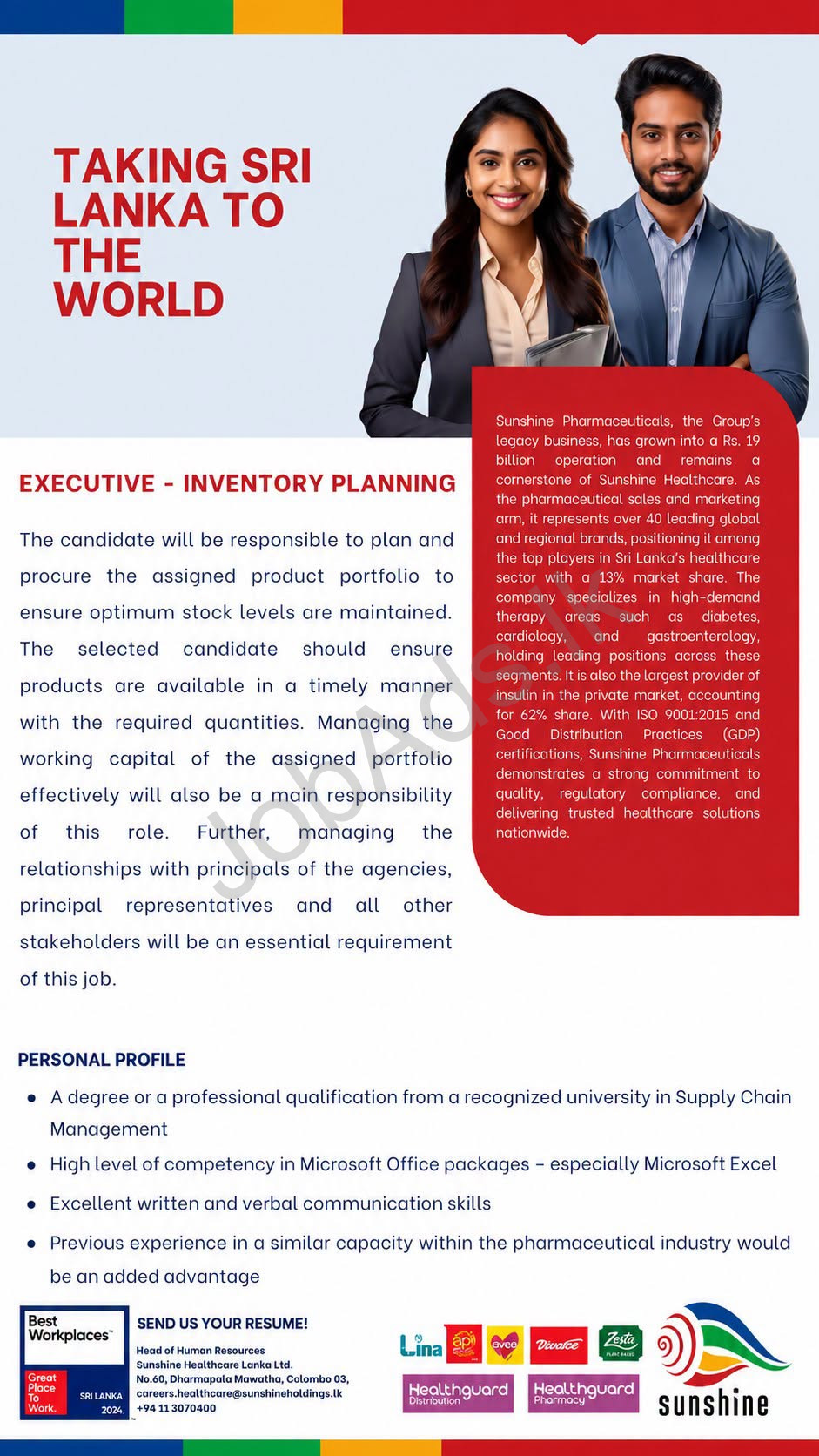 Company banner