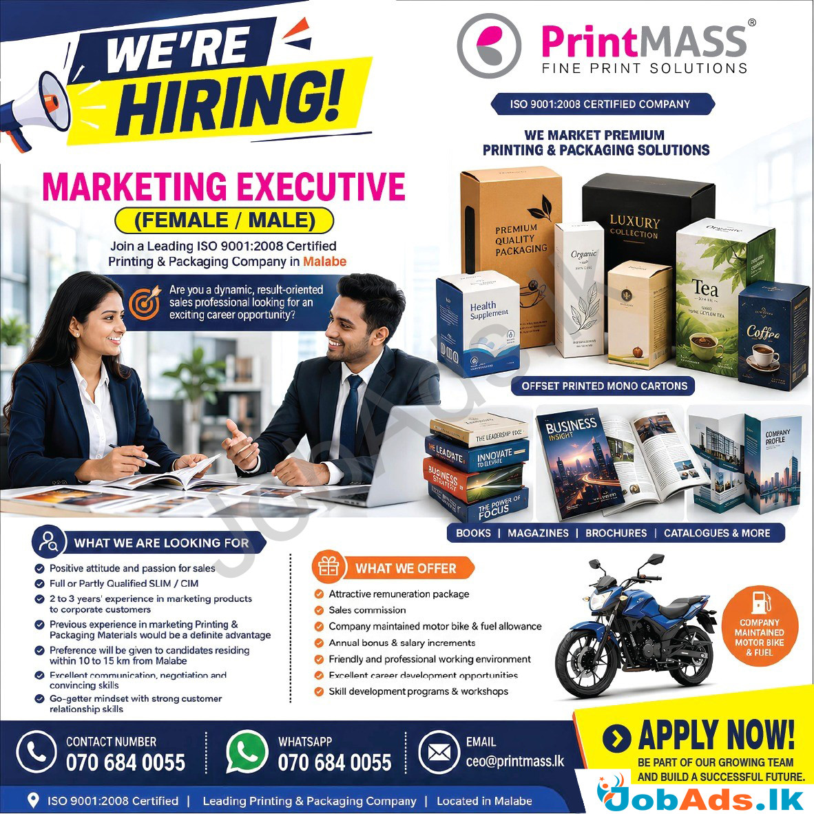 Company banner