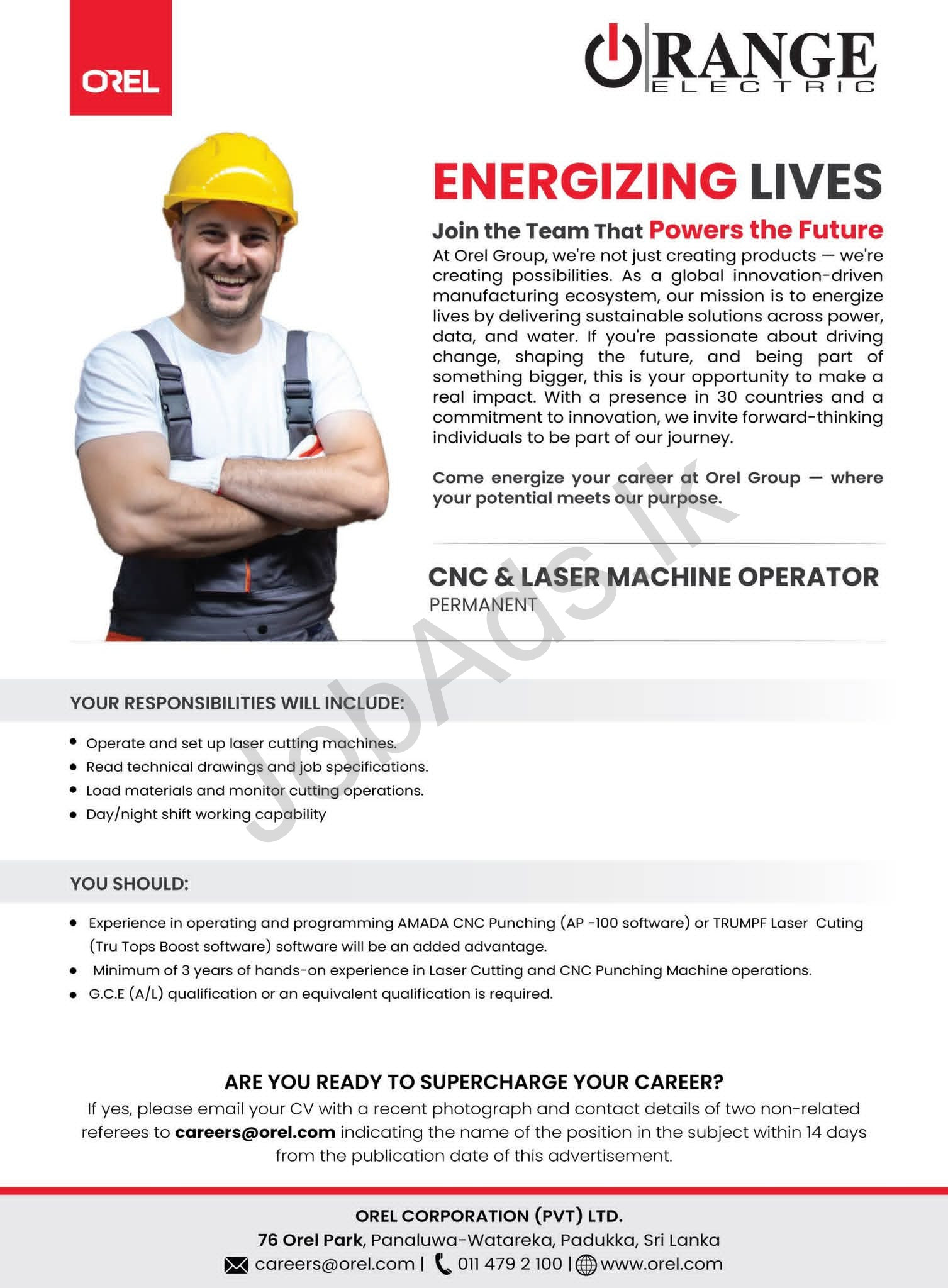 Company banner