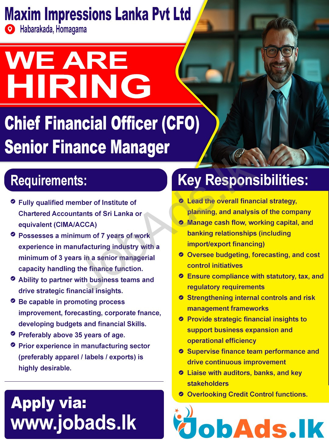 Company banner
