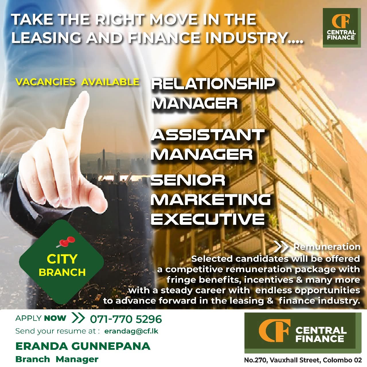 Company banner