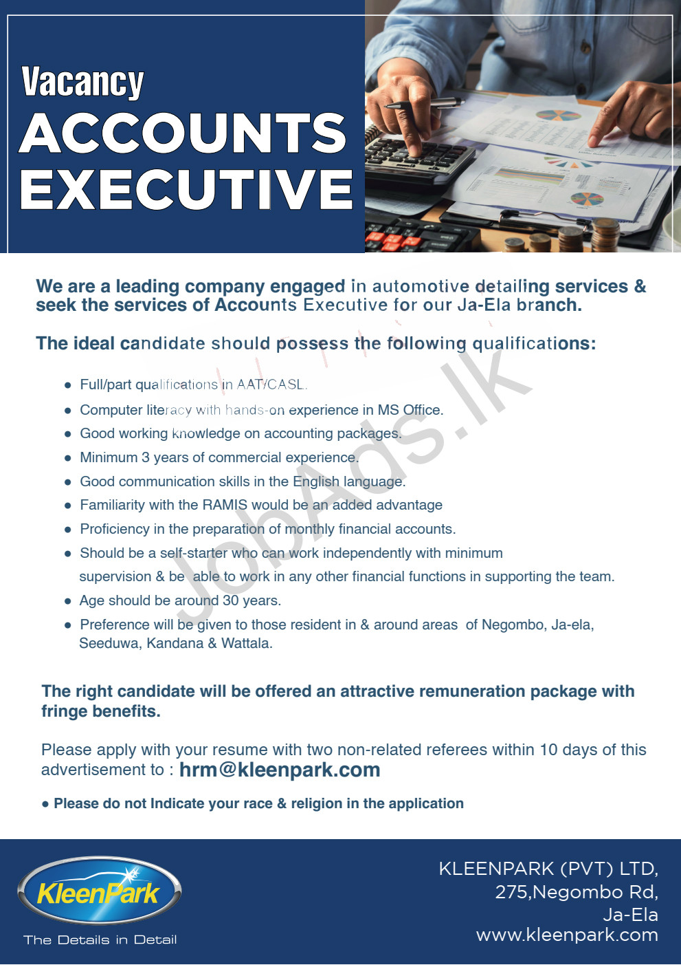 Company banner