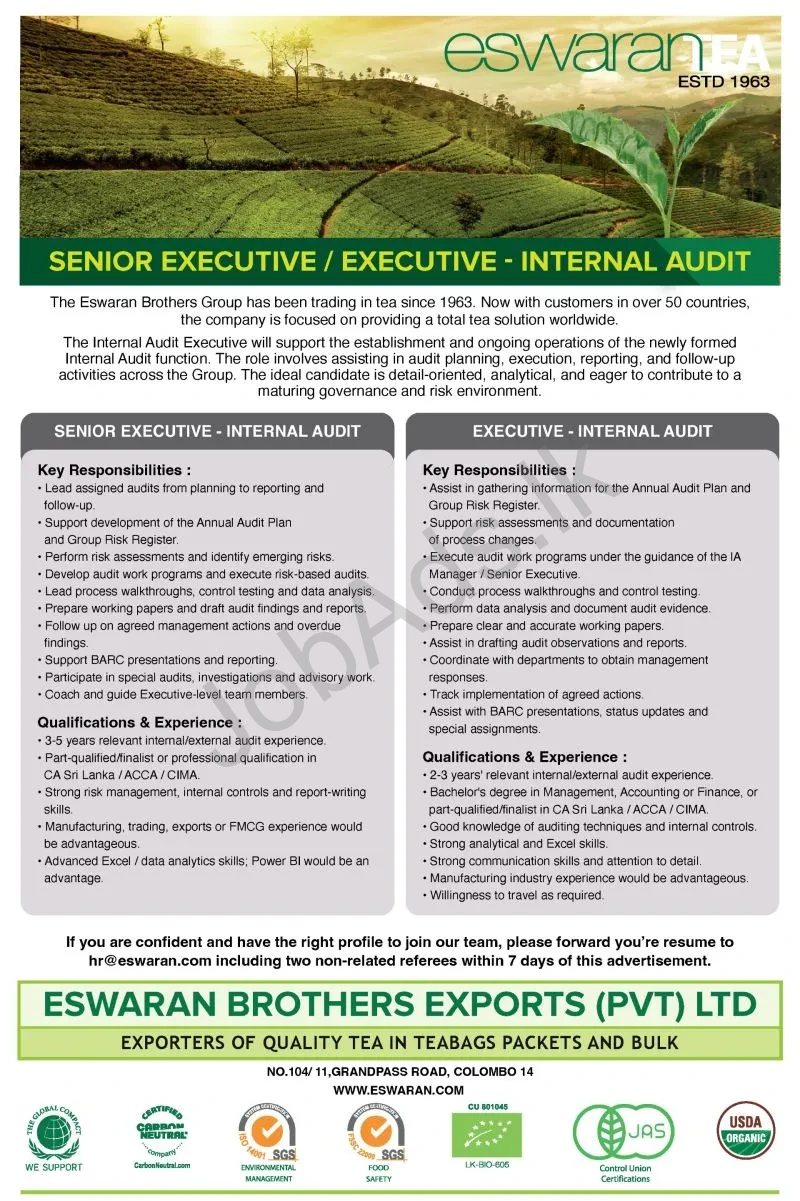 Company banner