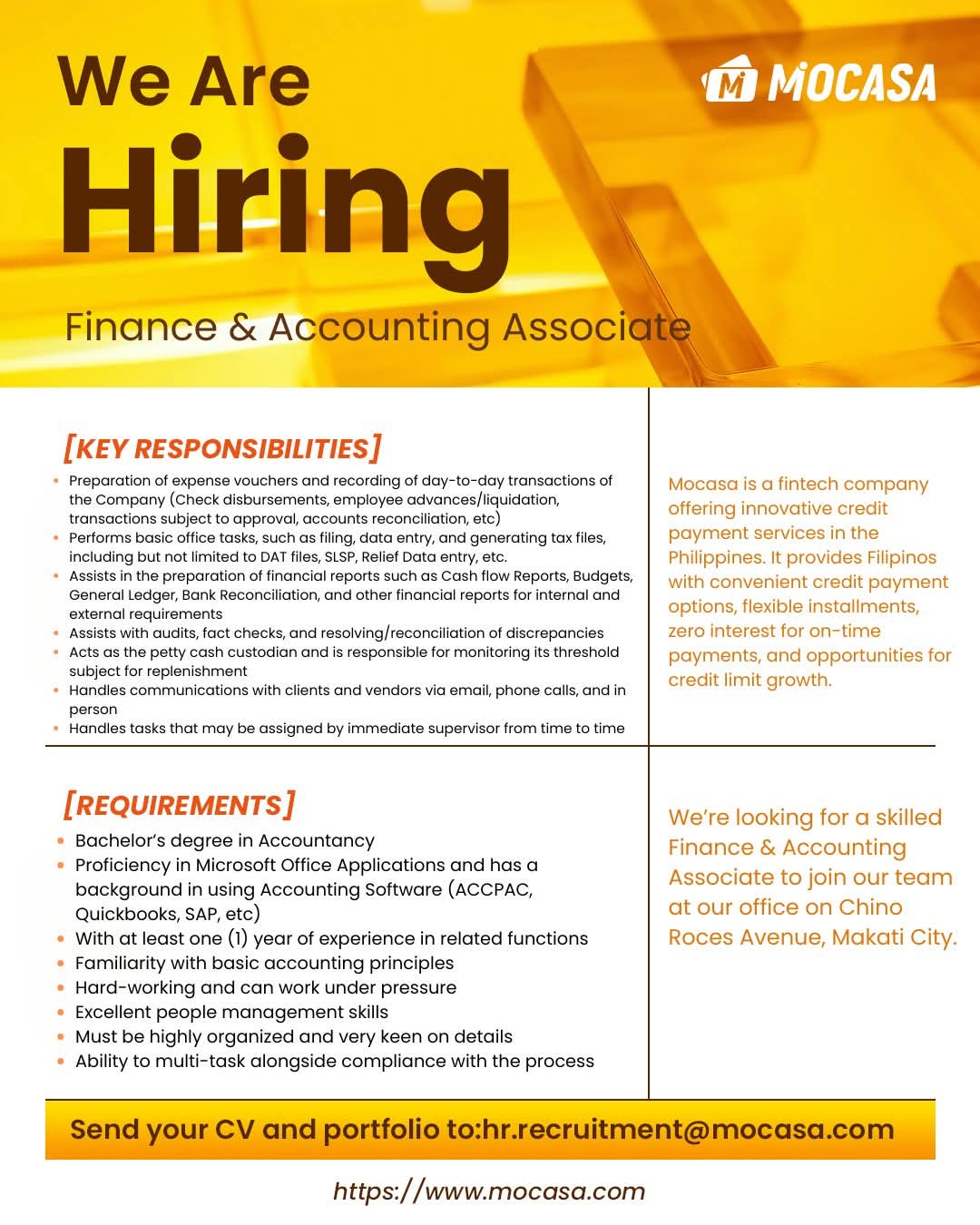 Company banner